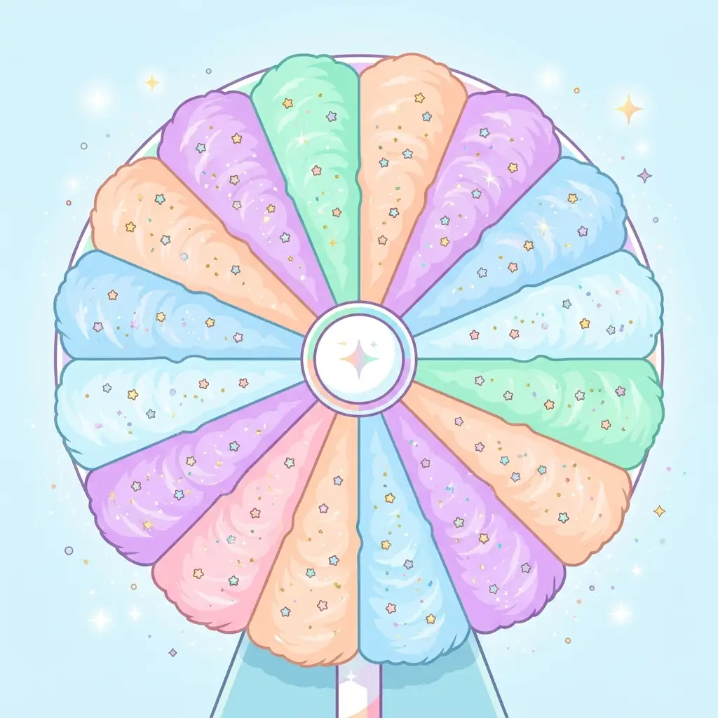 Zuckerwatte Rad